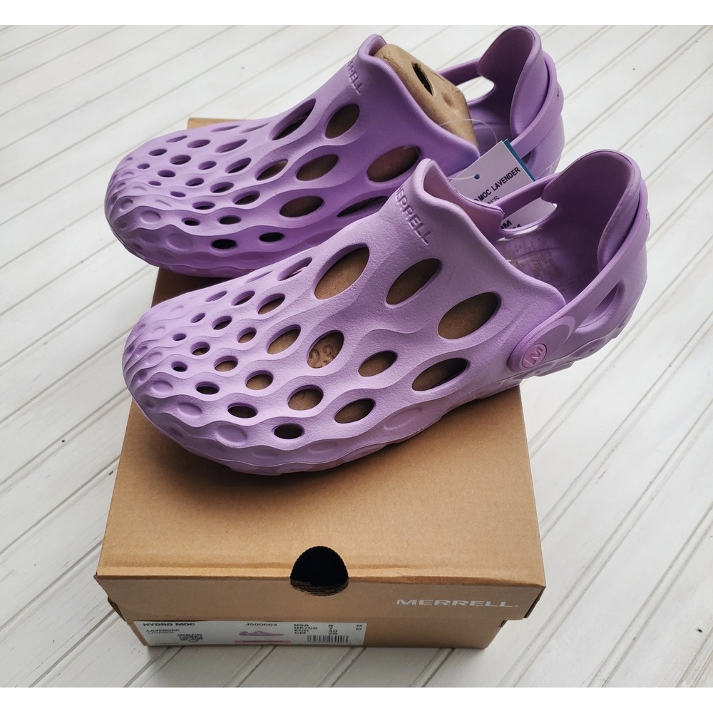 Merrell Hydro Moc Lavender Purple Water Shoes Clogs Womens 9 NEW Gropcore